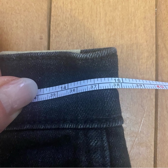 Madewell Women's Size 28 Tall Slim Straight Leg Faded Black NWT Jeans - Picture 6 of 9